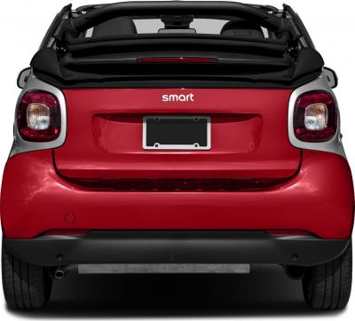 Convertible soft top with distinctive rear lights