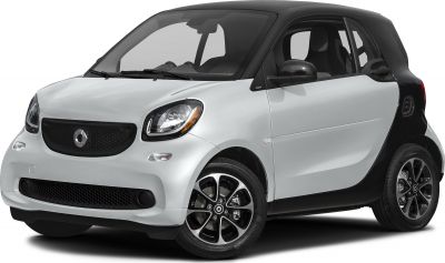 Compact two-door coupe, front and side profile with alloy wheels