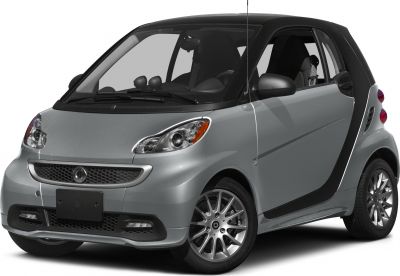 2007 Smart Fortwo II coupe (C451) 3/4 front-left view
