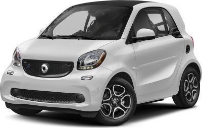 Compact electric vehicle front side with distinctive grille and headlights