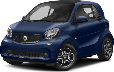 Compact electric urban vehicle with distinctive front design and alloy wheels