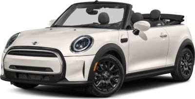 Modern front grille and black alloy wheels on a compact convertible