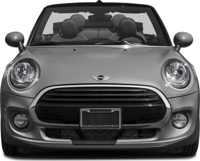Front view with open roof and round headlights