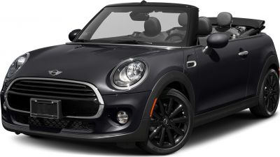 Retractable soft top convertible with black alloy wheels.
