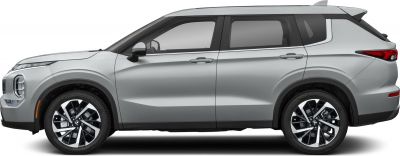 Silver SUV side profile with alloy wheels and tinted windows