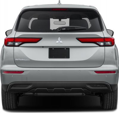 SUV rear view with sleek taillights, rear windshield wiper, and modern design