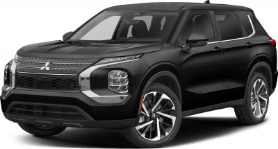 Front view of sleek SUV with LED headlights and modern grille