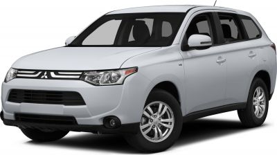 2012 Mitsubishi Outlander III 3/4 front-left view