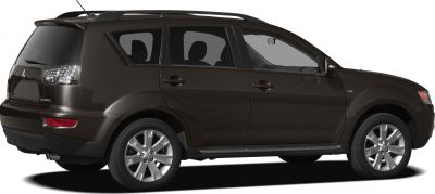 Rear side view with tail lights, alloy wheels, and V6 badge