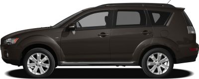 Side profile of an SUV with alloy wheels and V6 badge