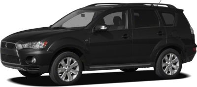 Side profile of a sleek black mid-size SUV with alloy wheels