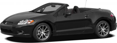 2010 Mitsubishi Eclipse Spyder IV (4G, facelift 2009) 3/4 front-left view