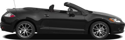 Convertible coupe with alloy wheels and retractable soft top roof