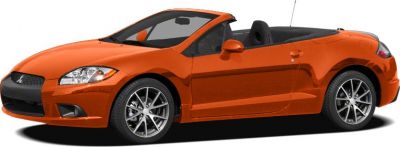 Orange convertible sports car with alloy wheels and aerodynamic shape