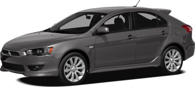 2008 Mitsubishi Lancer Sportback IX (GS44S) 3/4 front-left view