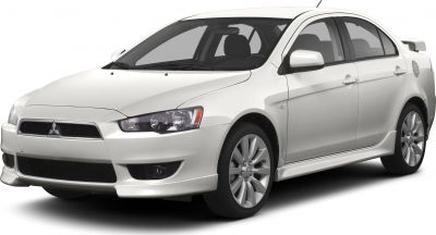 2007 Mitsubishi Lancer IX 3/4 front-left view