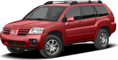 Red SUV with front side view and roof rails
