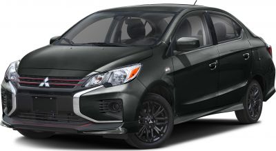 2020 Mitsubishi Mirage G4 (A10, facelift 2019) 3/4 front-left view