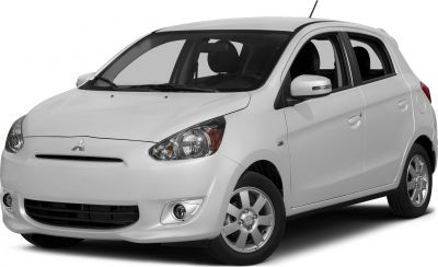 2012 Mitsubishi Mirage VI Hatchback 3/4 front-left view