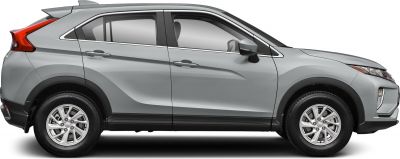 Side profile of a sleek compact SUV with modern wheel design