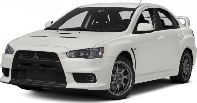 2008 Mitsubishi Lancer Evolution X 3/4 front-left view