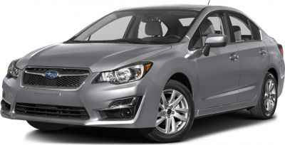 Silver sedan front quarter view with alloy wheels and detailed headlights