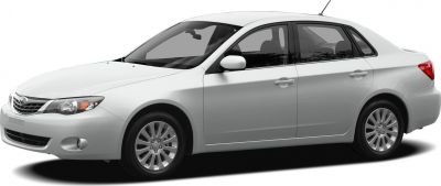 2008 Subaru Impreza III Sedan 3/4 front-left view