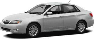 Silver sedan with smooth body and alloy wheels in side view
