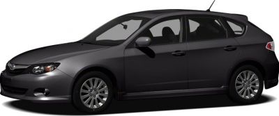 Side profile of hatchback with alloy wheels and aerodynamic design