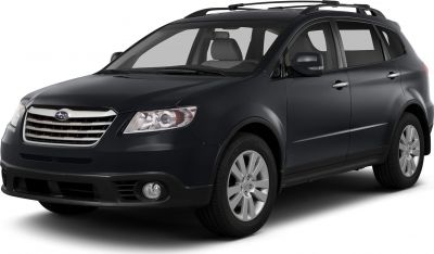 SUV with roof rails and integrated fog lights