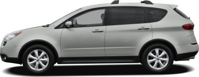 Side profile of an SUV showing alloy wheels, tinted windows, roof rails.