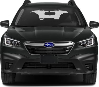 Front view showing headlights and grille of a modern SUV.