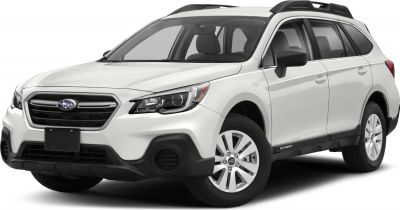 Front-quarter view SUV with roof rails, grille, headlights
