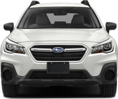 Front view showing headlights and grille of a modern SUV.