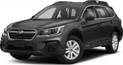 Front-side view of black SUV with bold grille and roof rack
