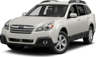 Mid-size SUV with roof rails and fog lights