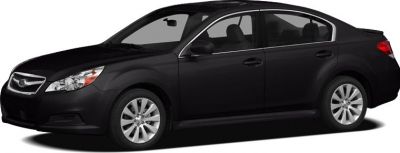 Sleek black sedan side profile with aerodynamic design and five-spoke wheels