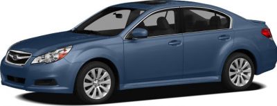 Side view of blue sedan with alloy wheels