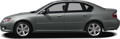 Side profile of a four-door streamlined sedan with alloy wheels
