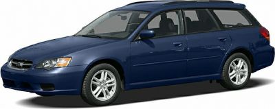 Side profile of 2006 station wagon with alloy wheels