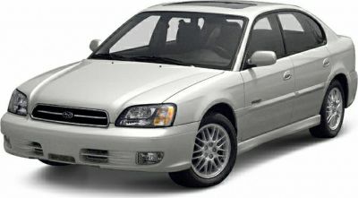 Front three-quarter view of a sedan with alloy wheels and distinct headlights