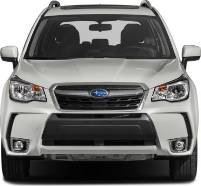 Front view showing grille, headlights, and bumper design