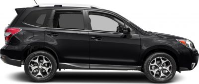 Side profile view featuring alloy wheels and roof rails.