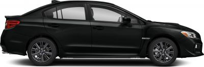 Side profile with alloy wheels