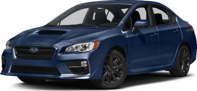 Aggressive hood scoop and sleek black alloy wheels on a sporty sedan