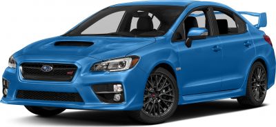 Aggressive front grille, hood scoop, and prominent rear wing spoiler