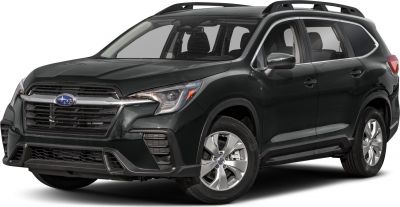 Front and side view of facelifted large SUV with distinctive grille and headlights