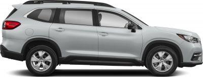 Side profile of a spacious mid-size SUV with roof rails and alloy wheels