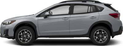 Side profile with alloy wheels and roof rails