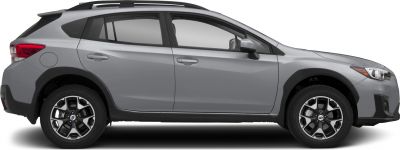 Side profile with alloy wheels and aerodynamic body
